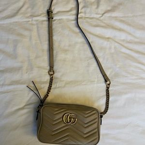 GG Marmont small matelasse shoulder bag
